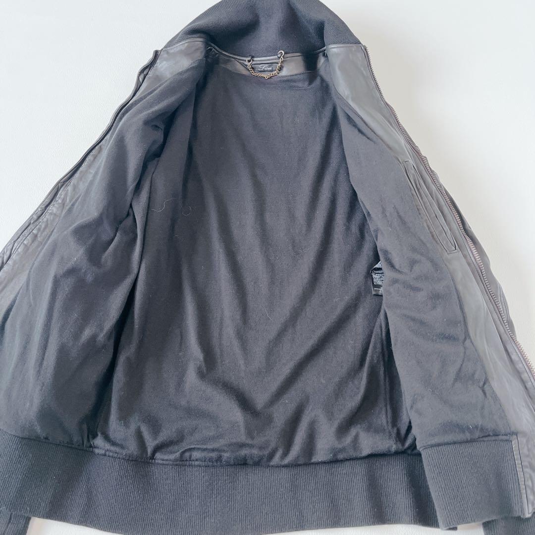 Sisii シシ レザージャケット ライダース シングル 牛革　MA-1