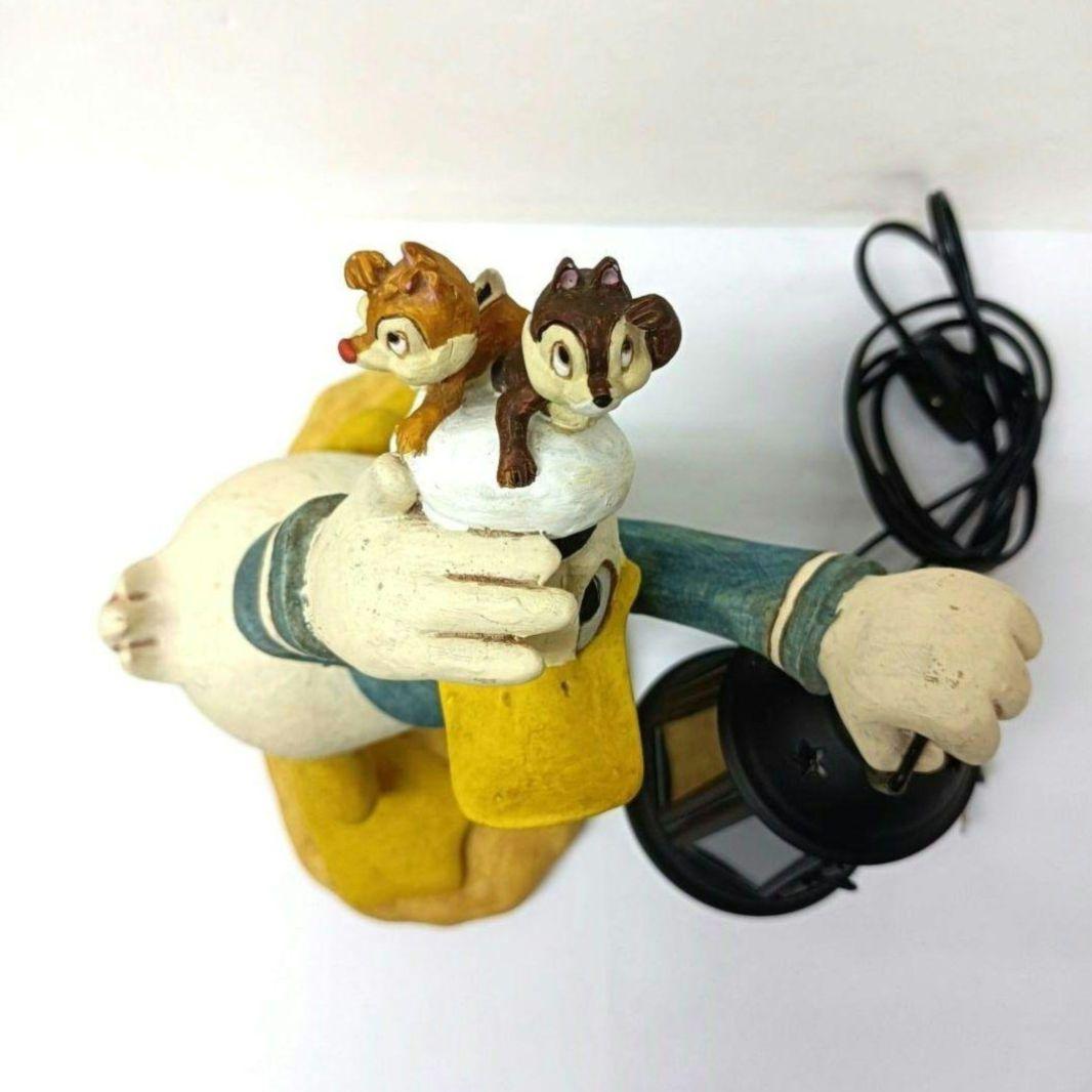 ドナルドダックとチップ＆デール　インテリアライト　テーブルランプ