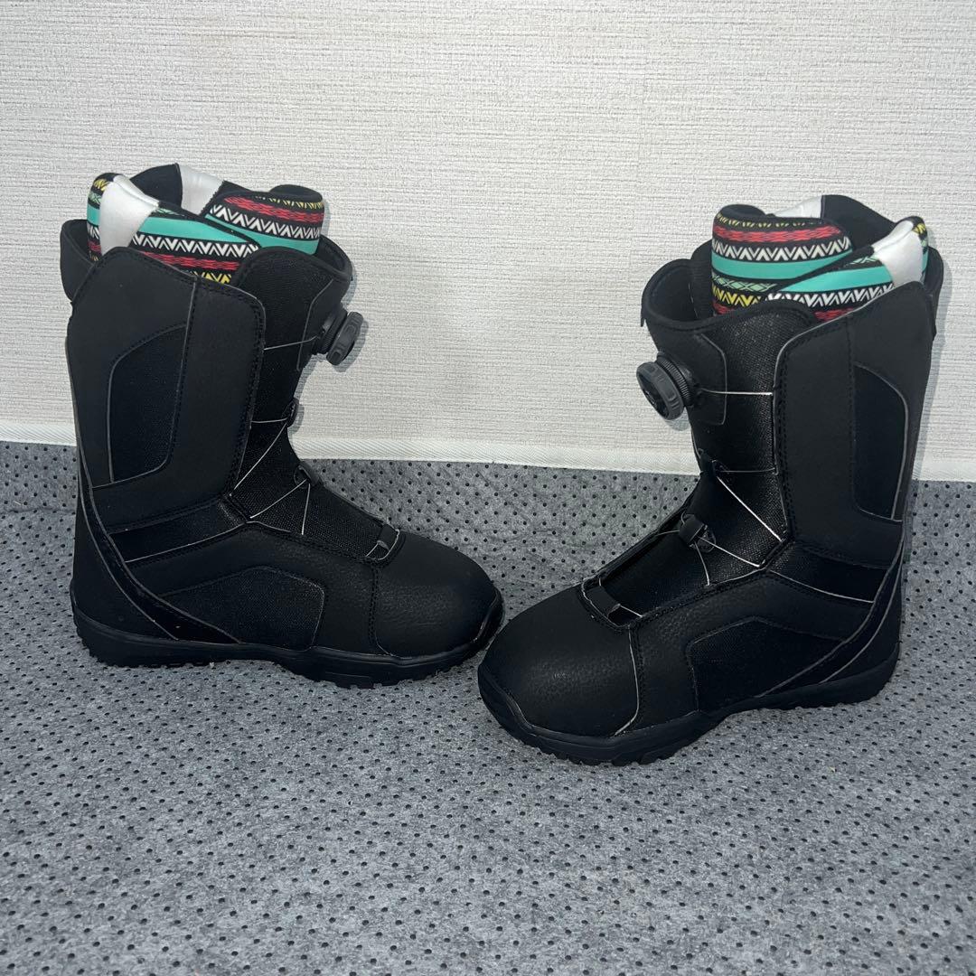 数回使用 レディース 24cm FLOW HYKU BOA スノボブーツ