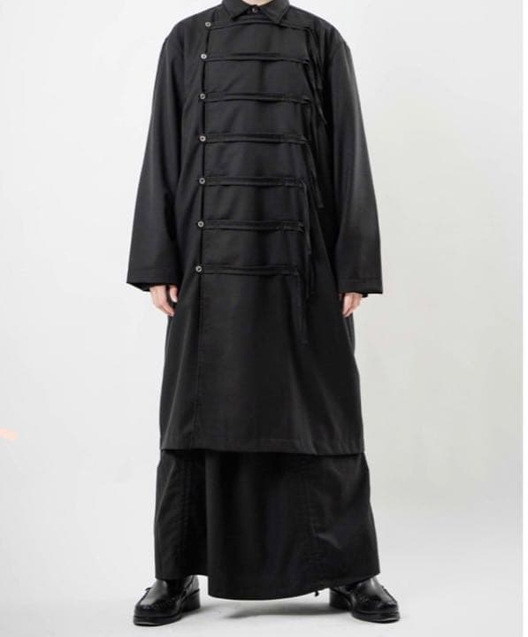 ジャケット・アウター notconventional / loop button long shirt