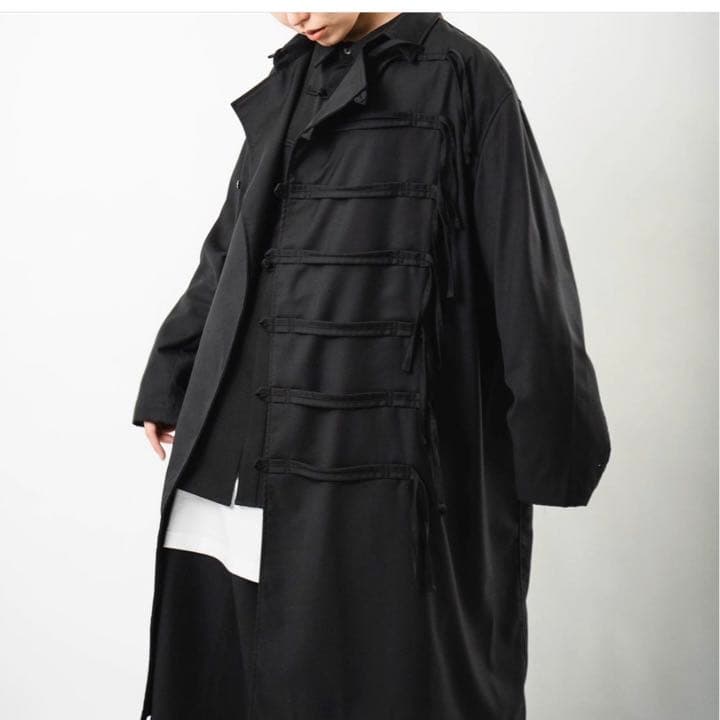 ジャケット・アウター notconventional / loop button long shirt
