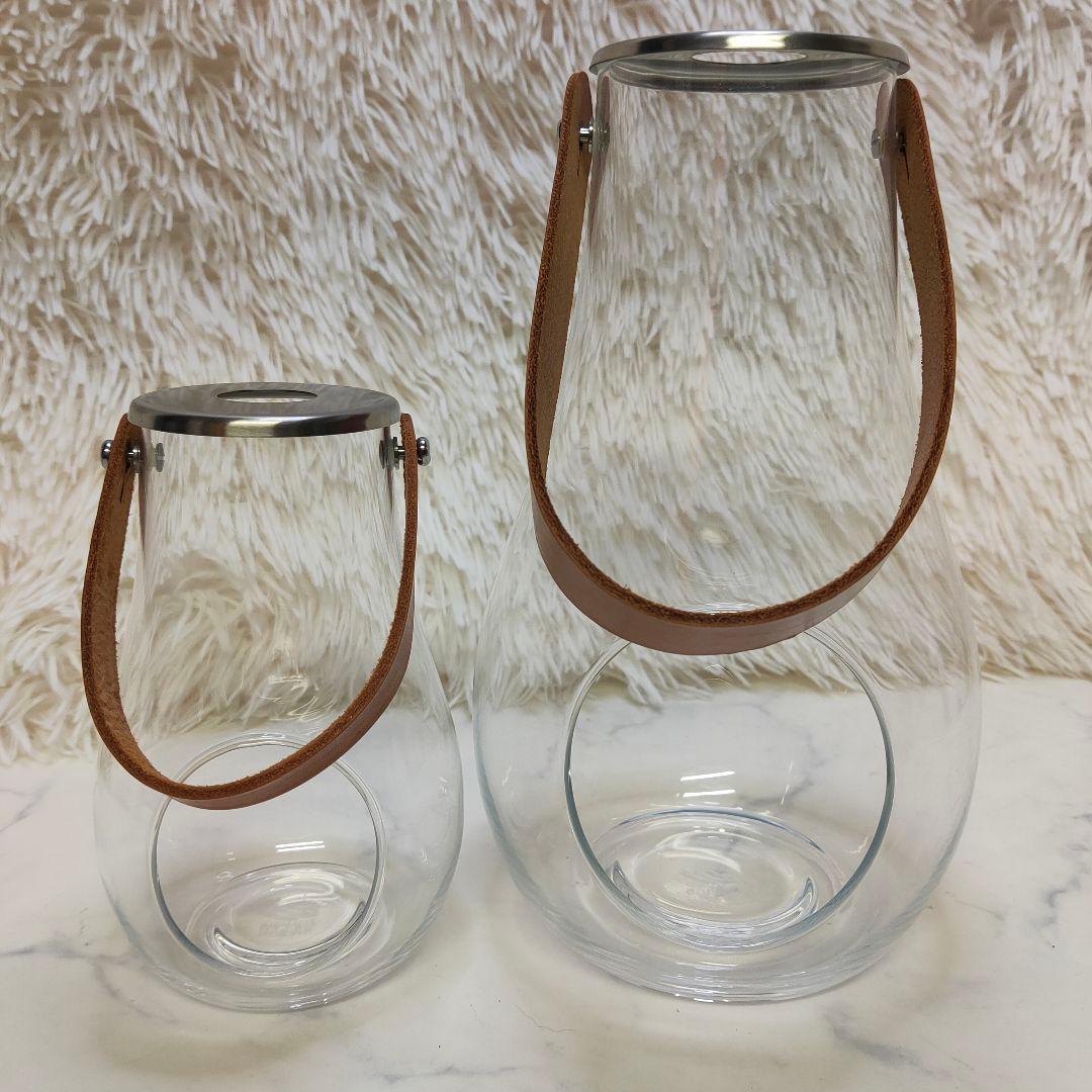 HOLMGAARD ホルムガード キャンドルホルダーランタン クリア 2個セット