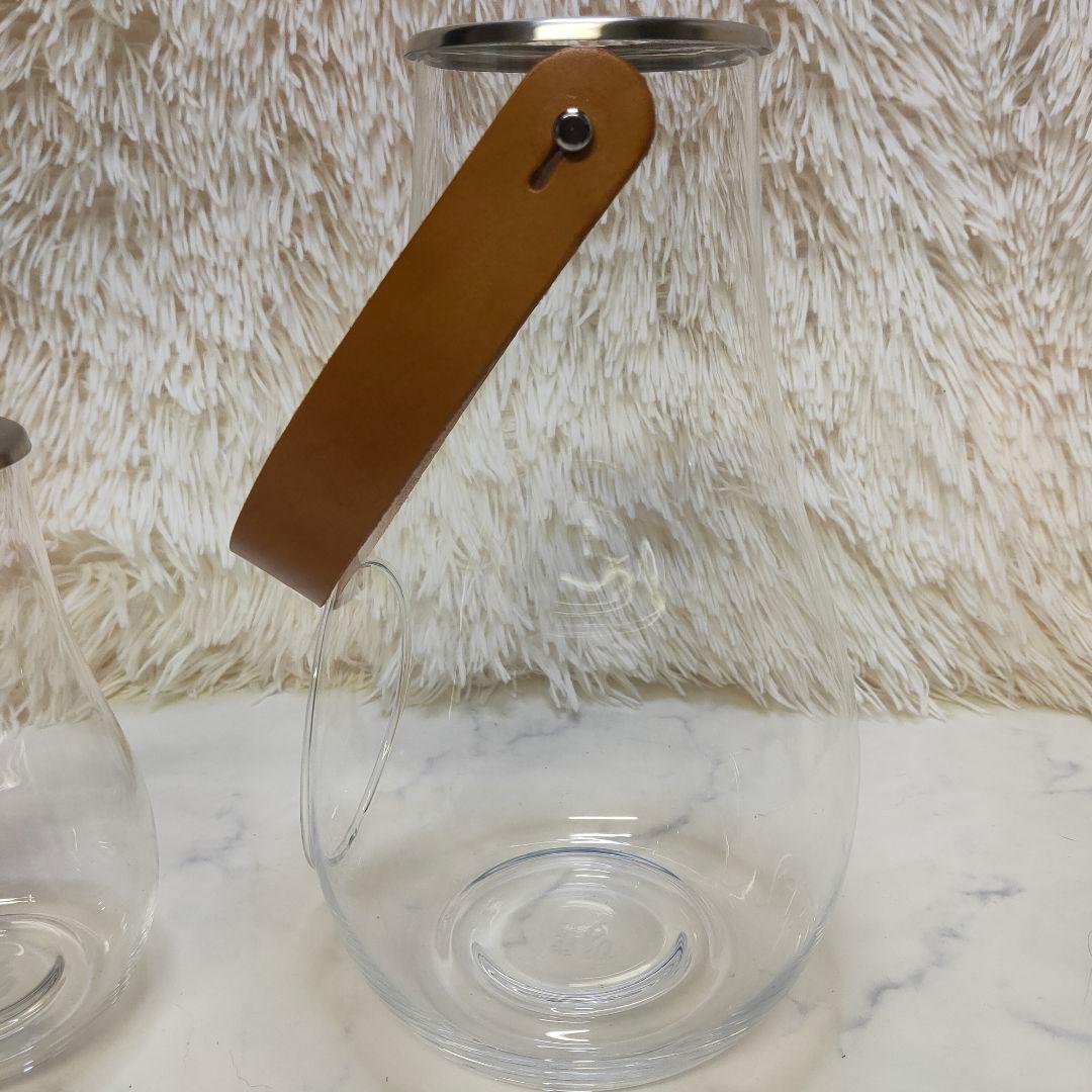 HOLMGAARD ホルムガード キャンドルホルダーランタン クリア 2個セット