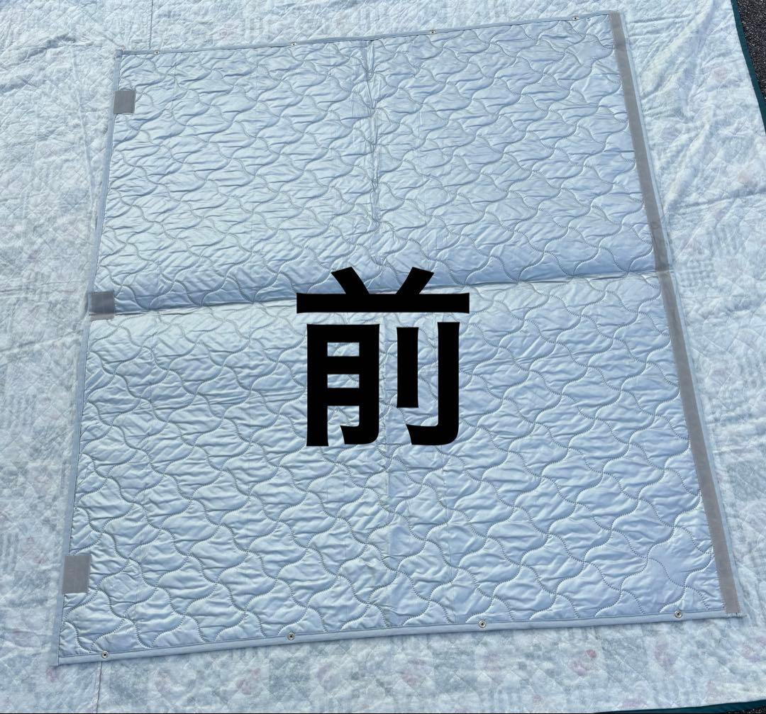 ケイワークス　ポップアップルーフ用防寒シート3枚セット(ハイエースワイド用)