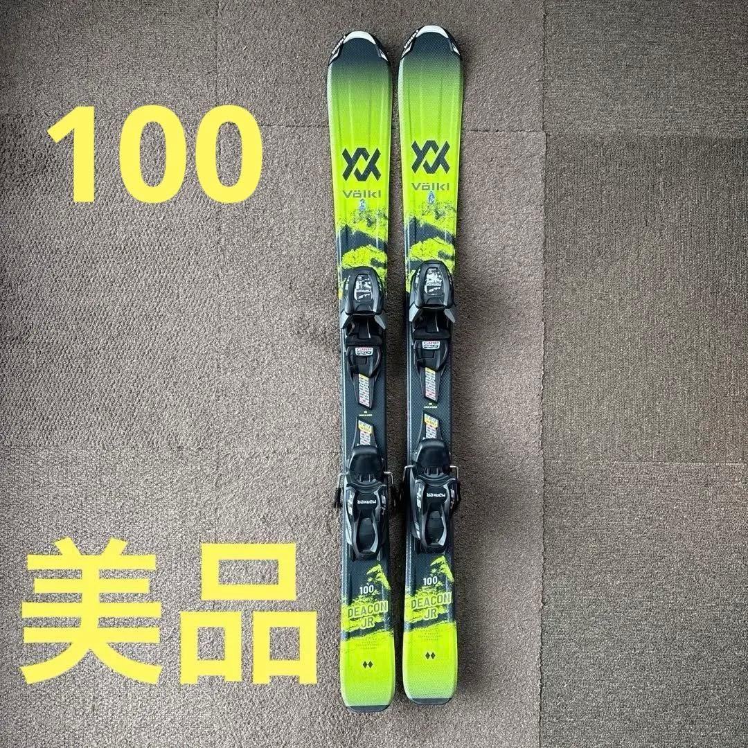 Völkl Deacon 100 スキー板　100cm ビンディング付き