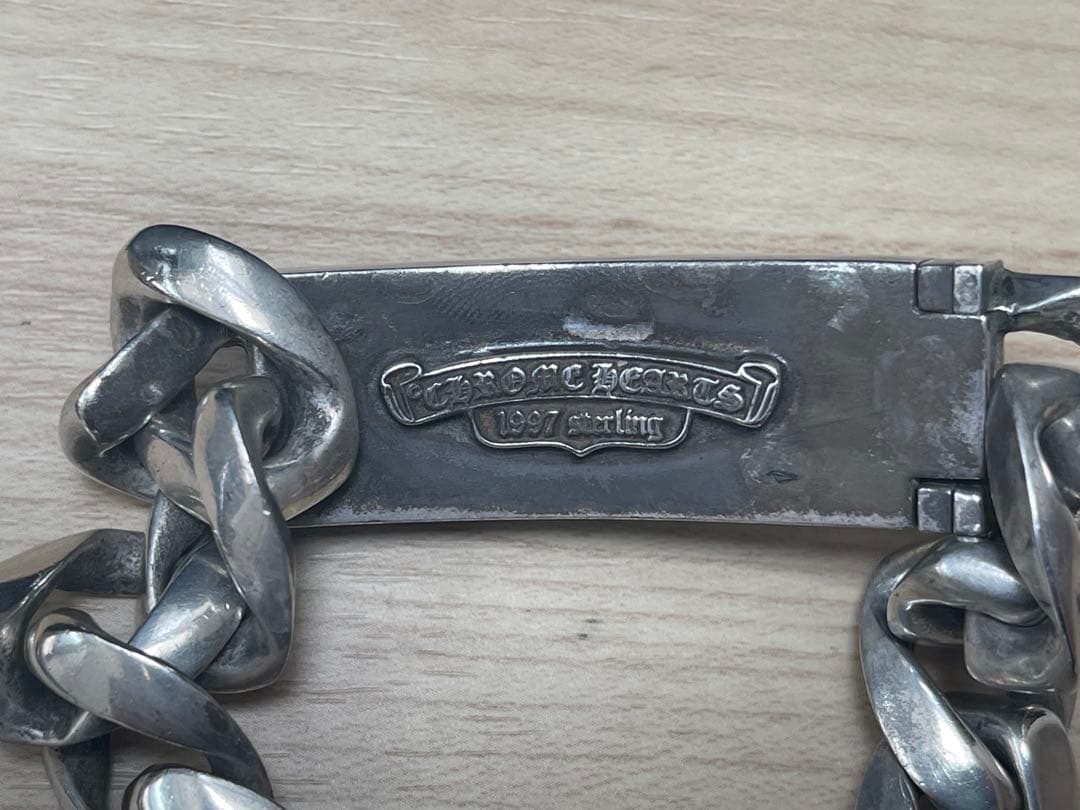 専用　クロムハーツ　ID フローラル　ブレスレット　13リンク　原本有