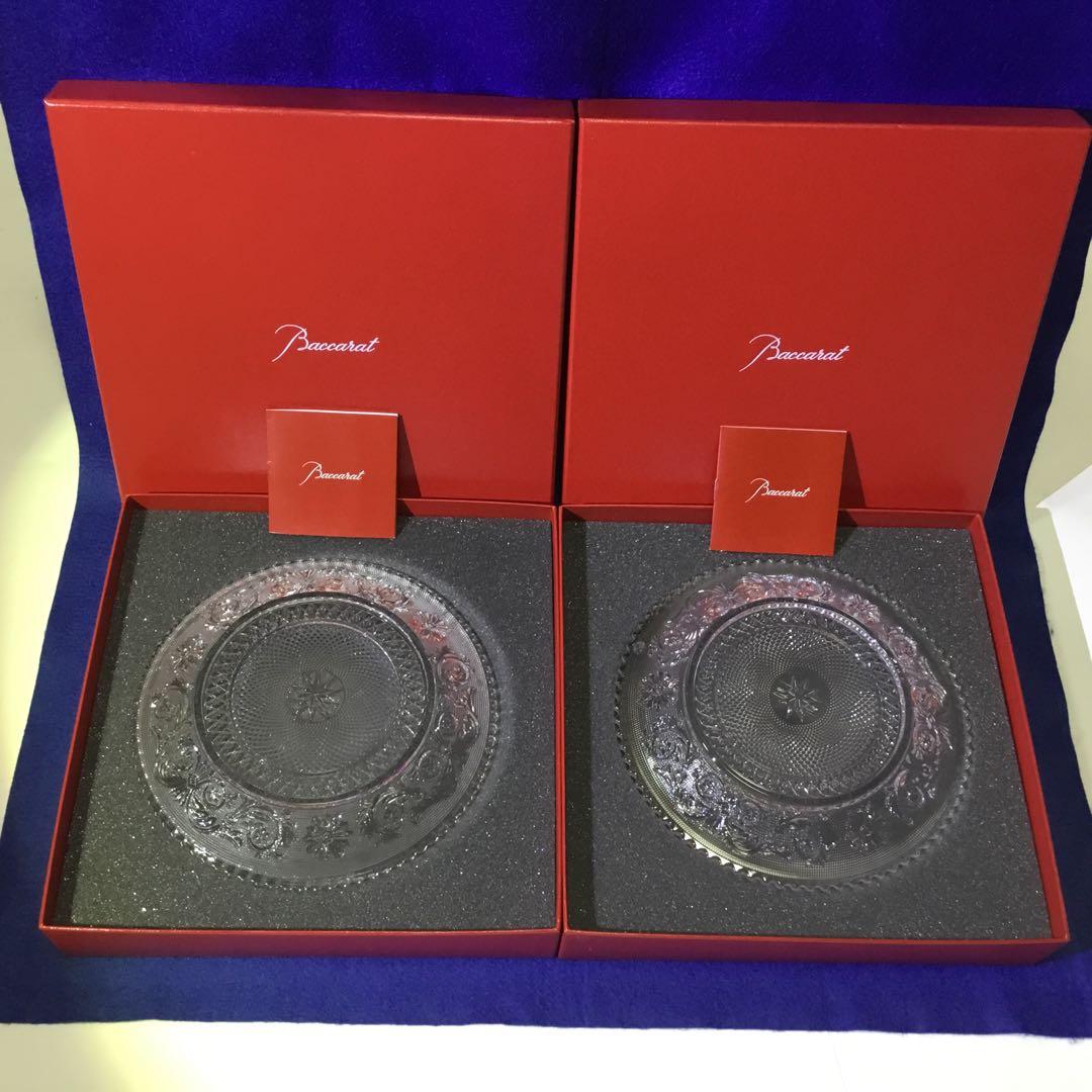 バカラ　アラベスク　プレート　2枚セット