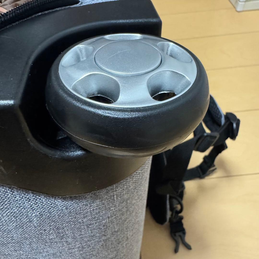 未使用　4way 軽量 多機能キャリー 大容量 リュック キャリーバッグ グレー