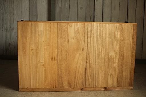 古い木製の引き出し5杯　チェスト　桐箪笥　昭和レトロ　タンス　古家具　古民家