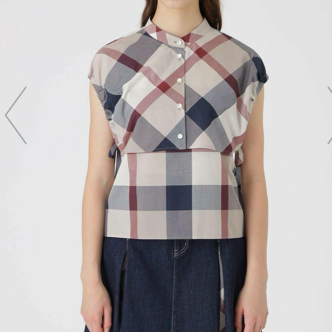 【新品】ブルーレーベル クレストブリッジチェッククールドライブラウス