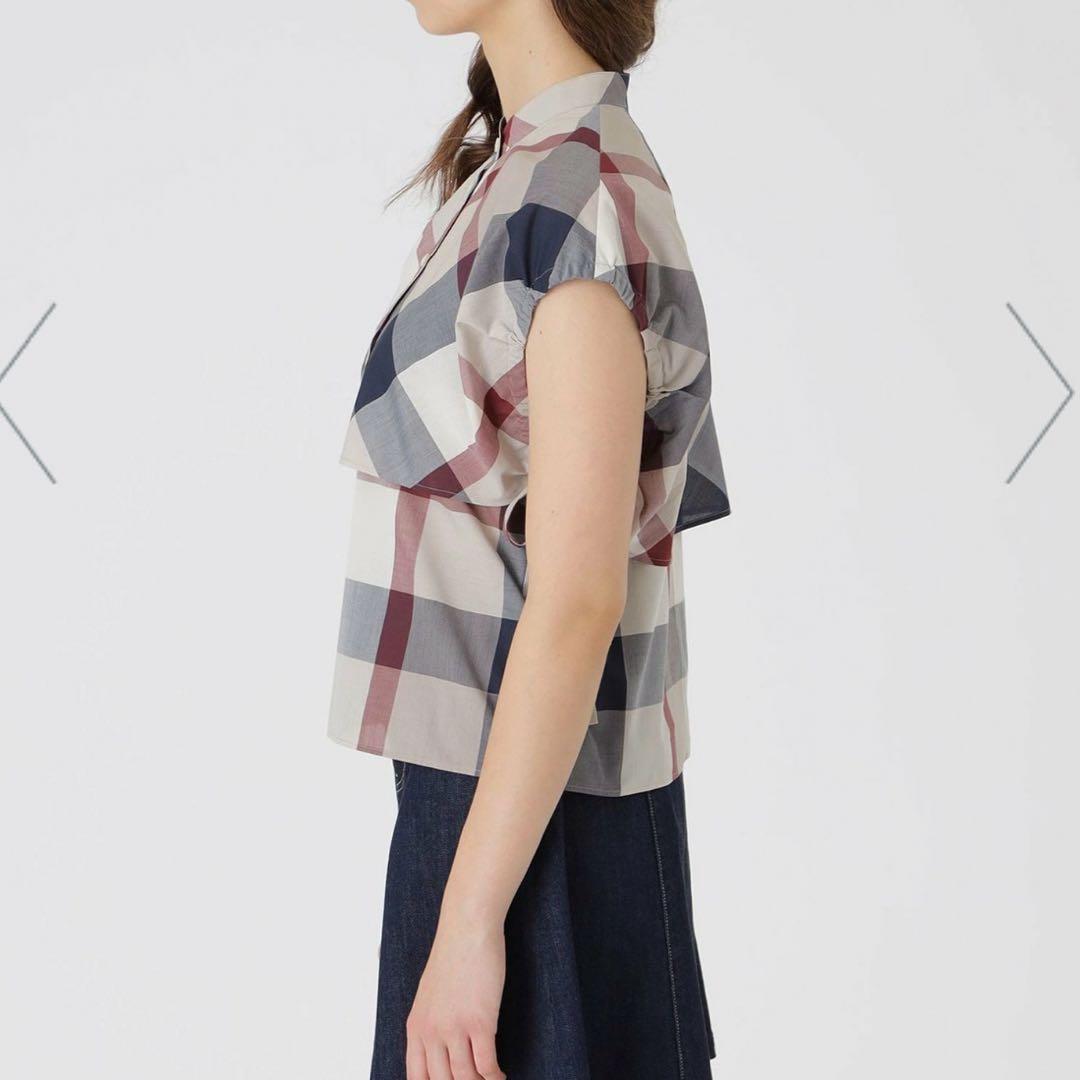 【新品】ブルーレーベル クレストブリッジチェッククールドライブラウス