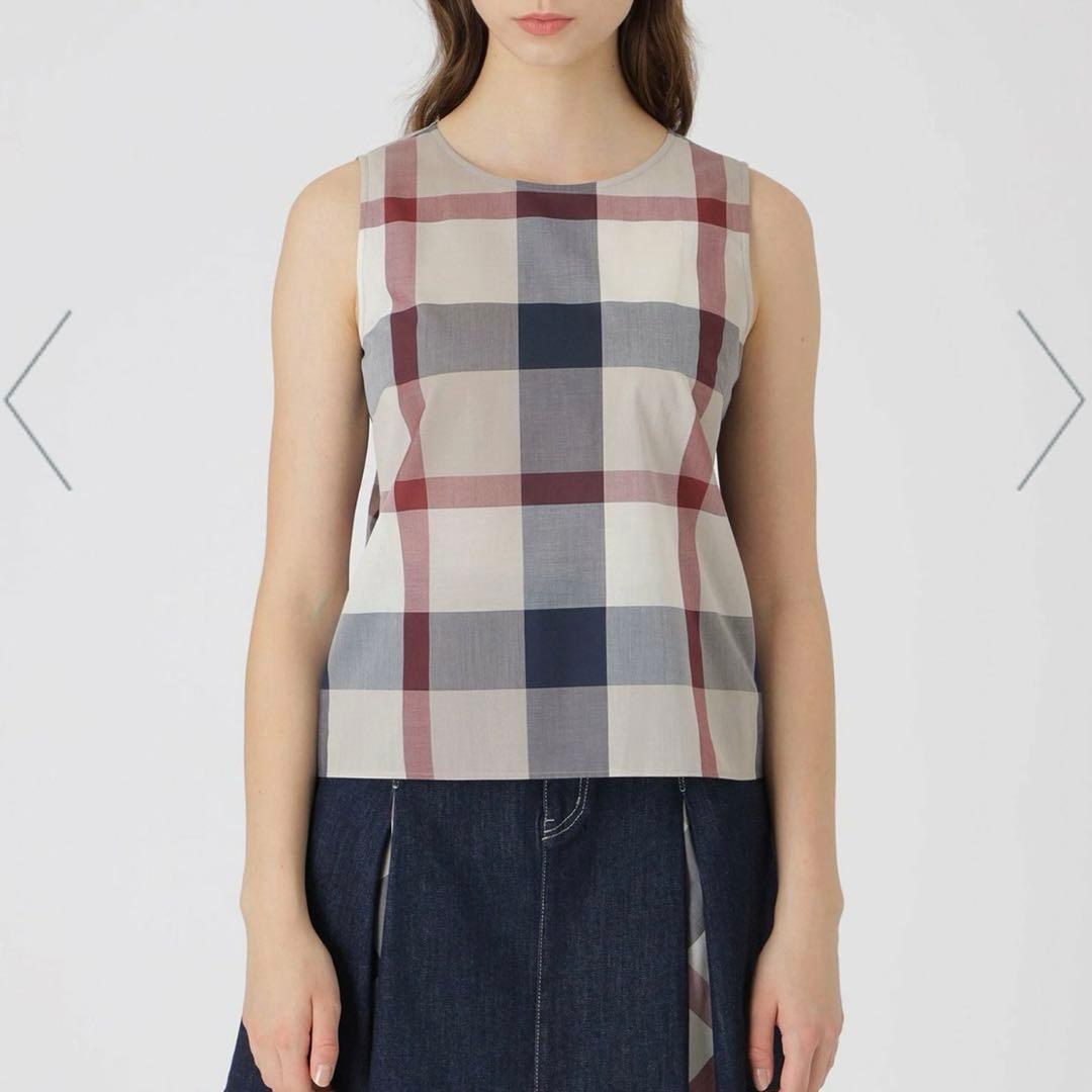 【新品】ブルーレーベル クレストブリッジチェッククールドライブラウス