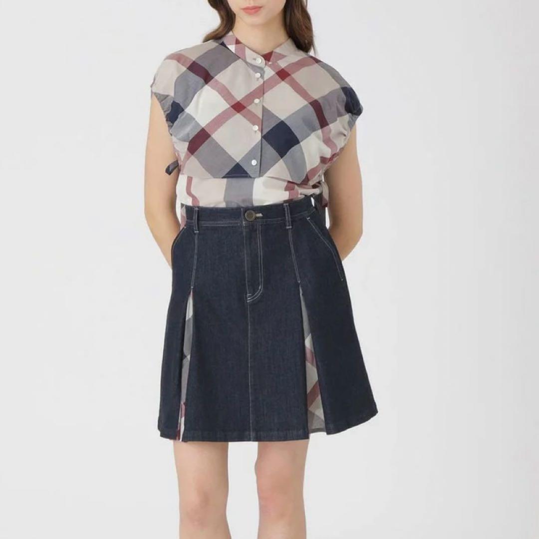 【新品】ブルーレーベル クレストブリッジチェッククールドライブラウス