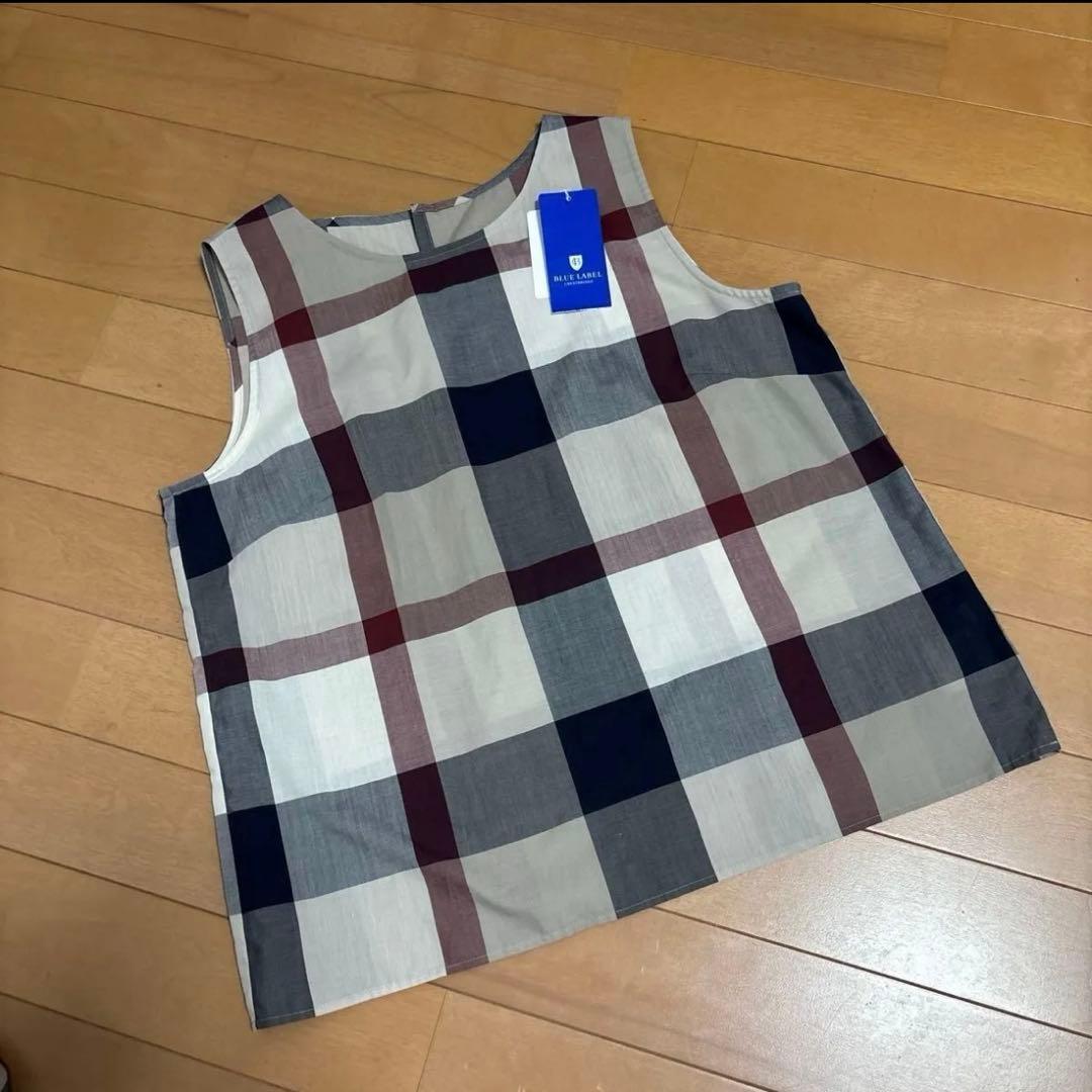 【新品】ブルーレーベル クレストブリッジチェッククールドライブラウス