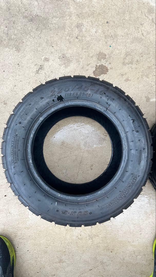 スクーター用 10インチ タイヤ2本