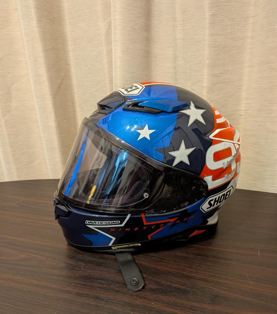 SHOEI フルフェイス　マルケス　アメリカンスピリット