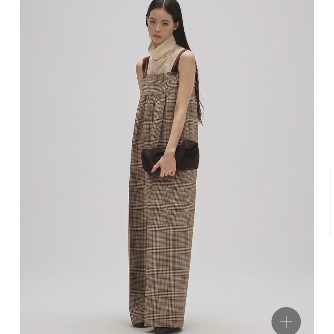 TODAYFUL Check Wide Combinaison 未使用