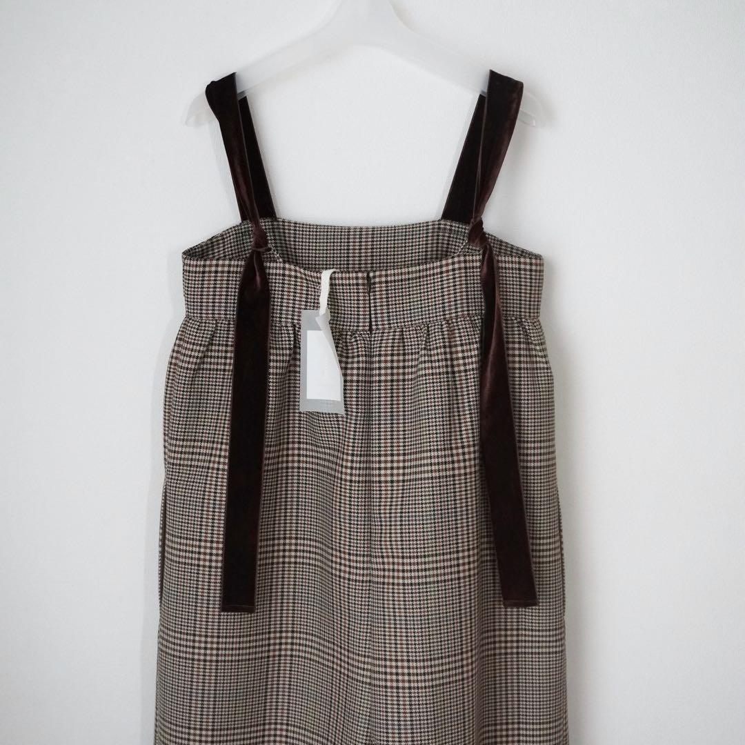 TODAYFUL Check Wide Combinaison 未使用