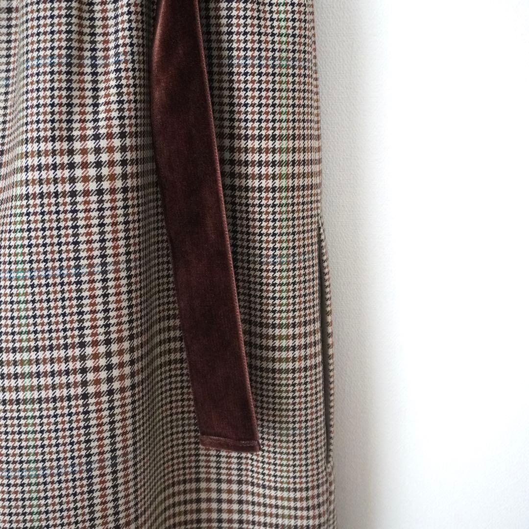 TODAYFUL Check Wide Combinaison 未使用