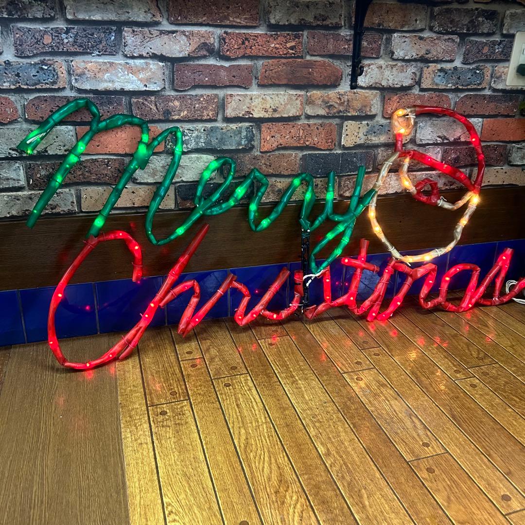 レア　ヴィンテージ　クリスマス　イルミネーション