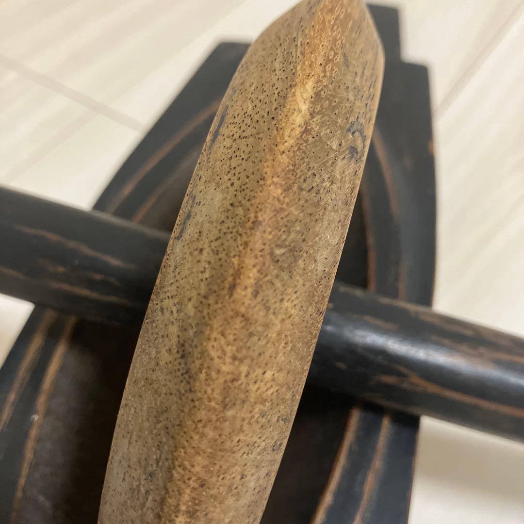 薬研 木製 古道具 アンティーク