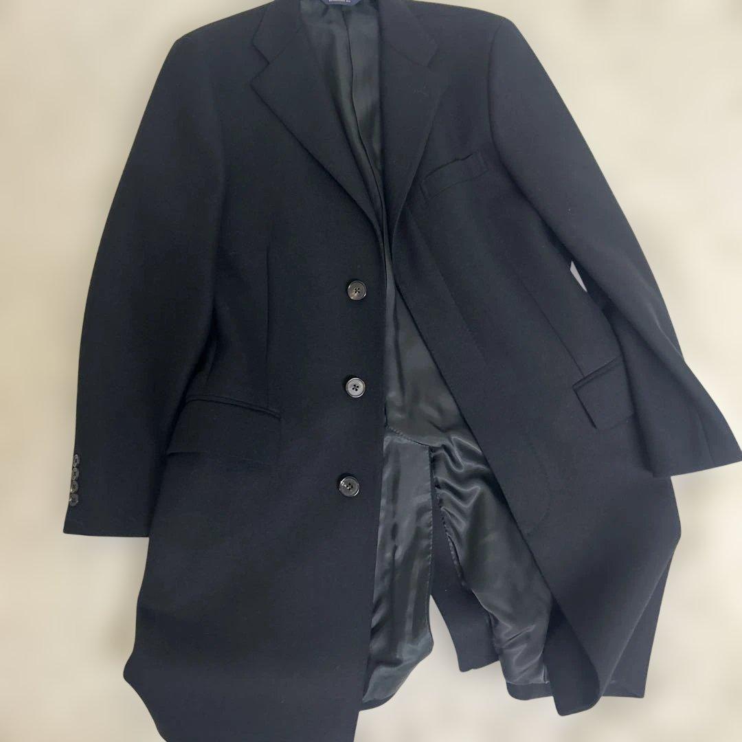 【極美品】ブルックスブラザーズ チェスターコート 比翼　ブラック 36 近年