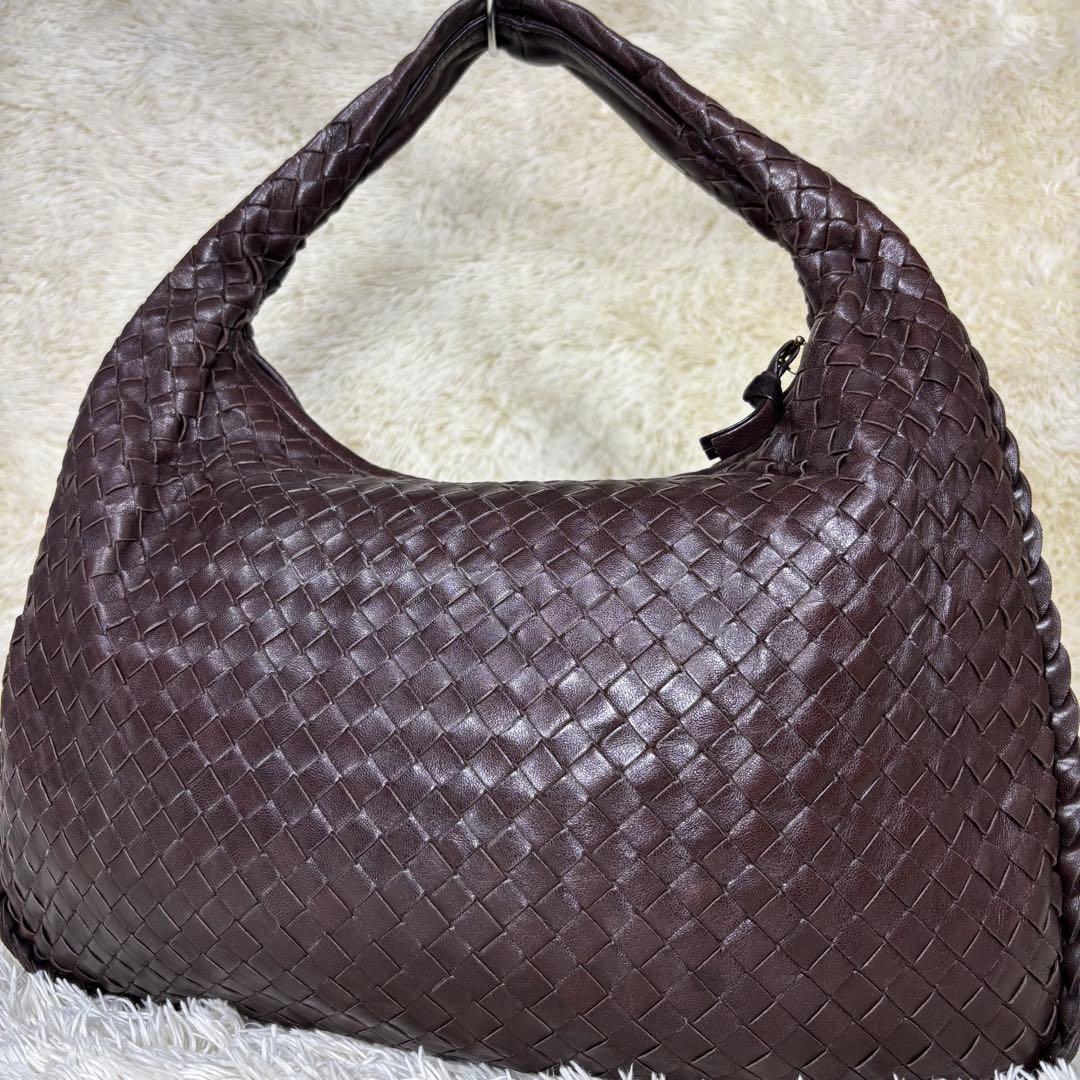 美品　ボッテガヴェネタ　イントレチャート　トートバッグ　ワンショルダー　レザー