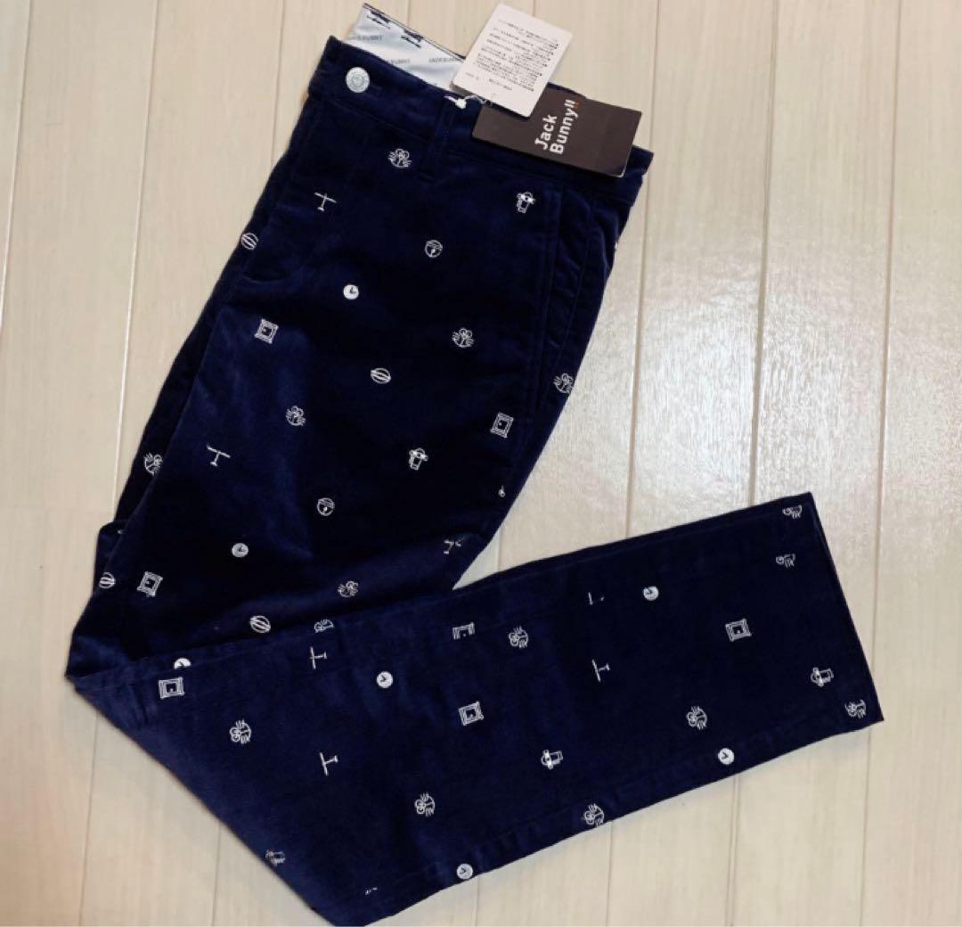 新品■19,800円【ジャックバニー】ロングパンツ　6/LL ゴルフウェア