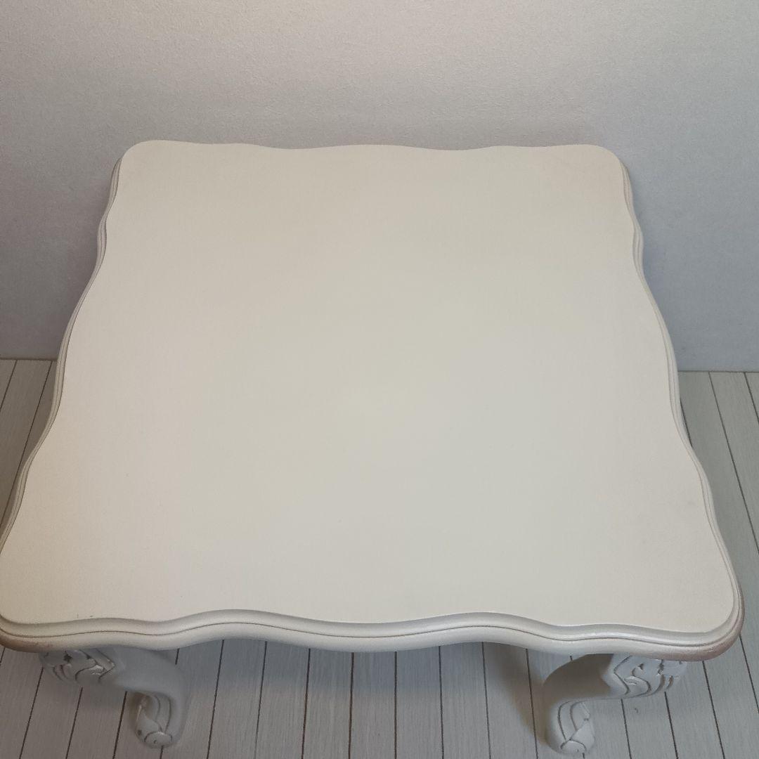 ロココ調　猫脚　White　テーブル　姫系