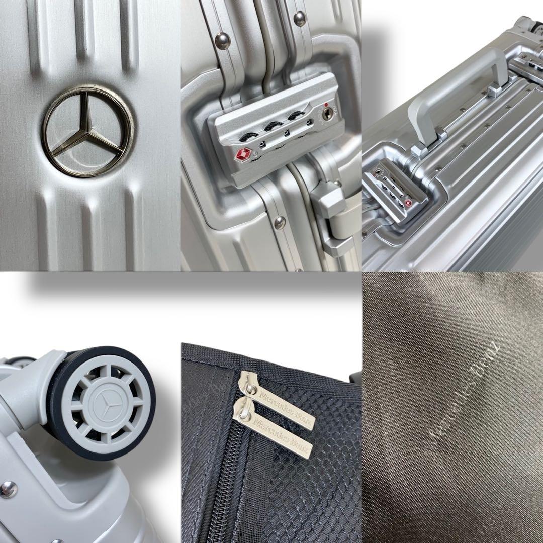 美品✨メルセデスベンツ 32L 4輪 TSAロック オリジナル アルミ シルバー