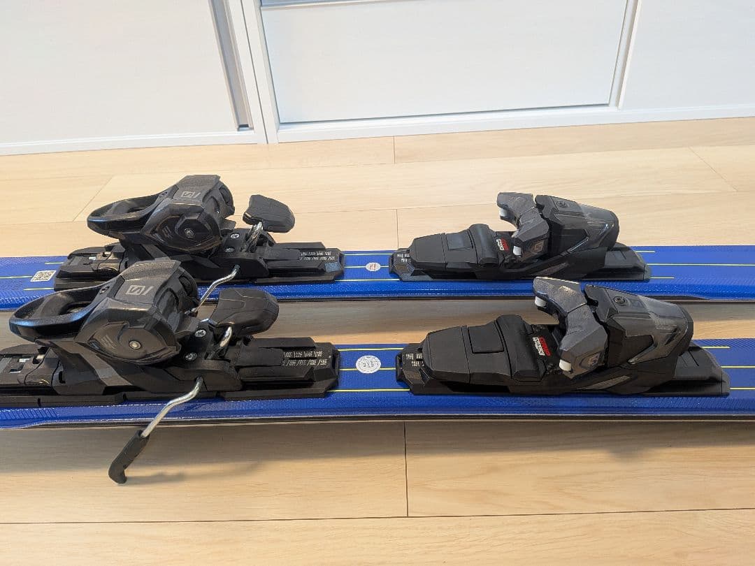 Salomon MAX LT スキー板 青/黒　ケース付