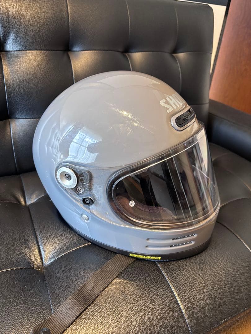 SHOEI フルフェイスヘルメット グレー　もっちも専用