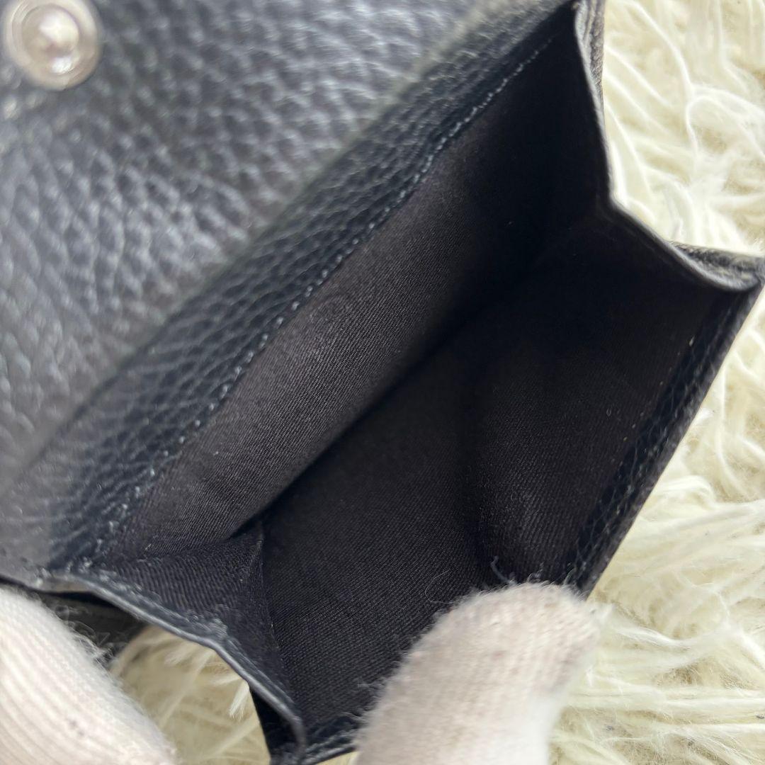 【激レア 美品】ディーゼル　二つ折り財布　ロゴ金具　レザー　ブラック