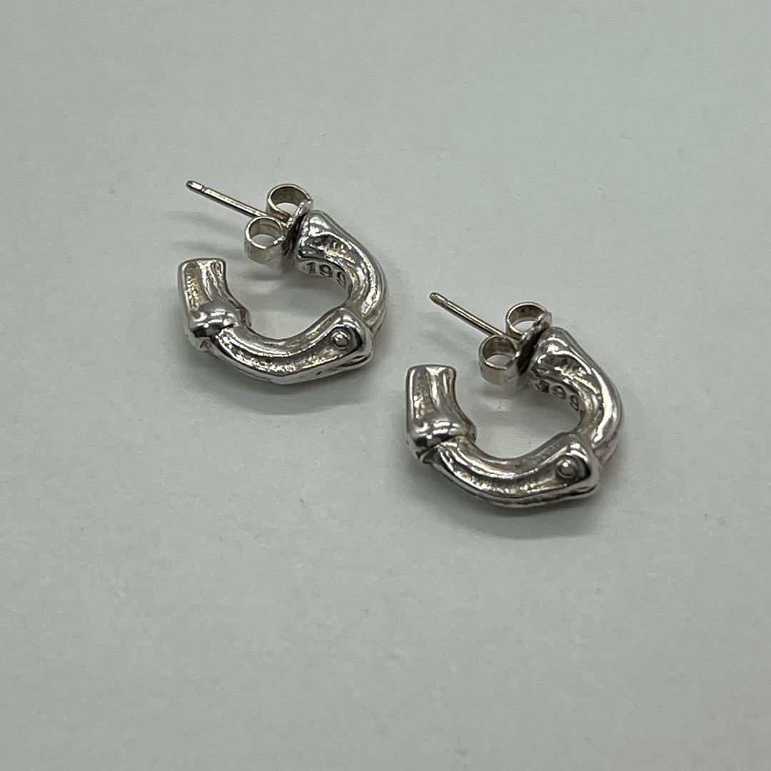 ティファニー TIFFANY バンブーフープ ピアス スモールサイズ SV925
