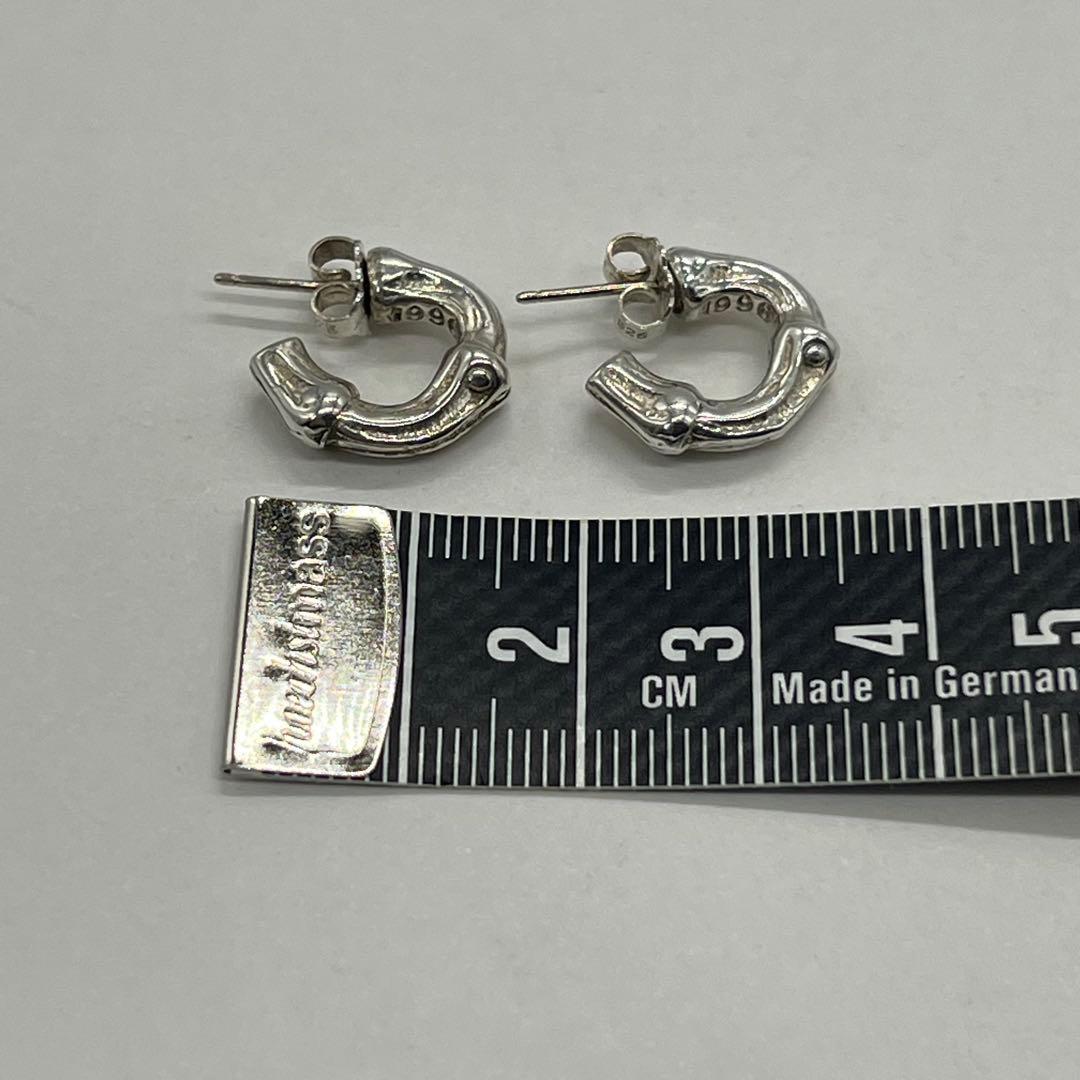 ティファニー TIFFANY バンブーフープ ピアス スモールサイズ SV925