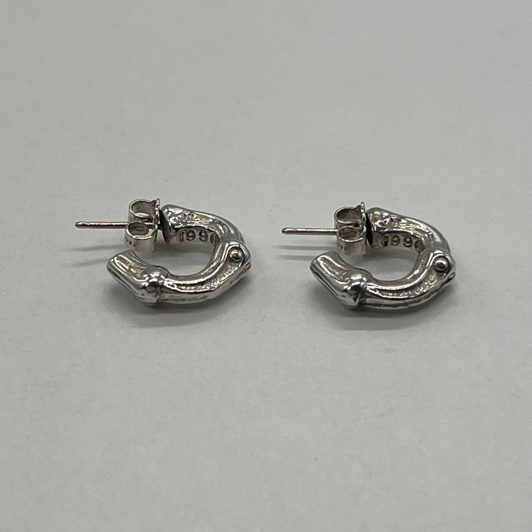 ティファニー TIFFANY バンブーフープ ピアス スモールサイズ SV925