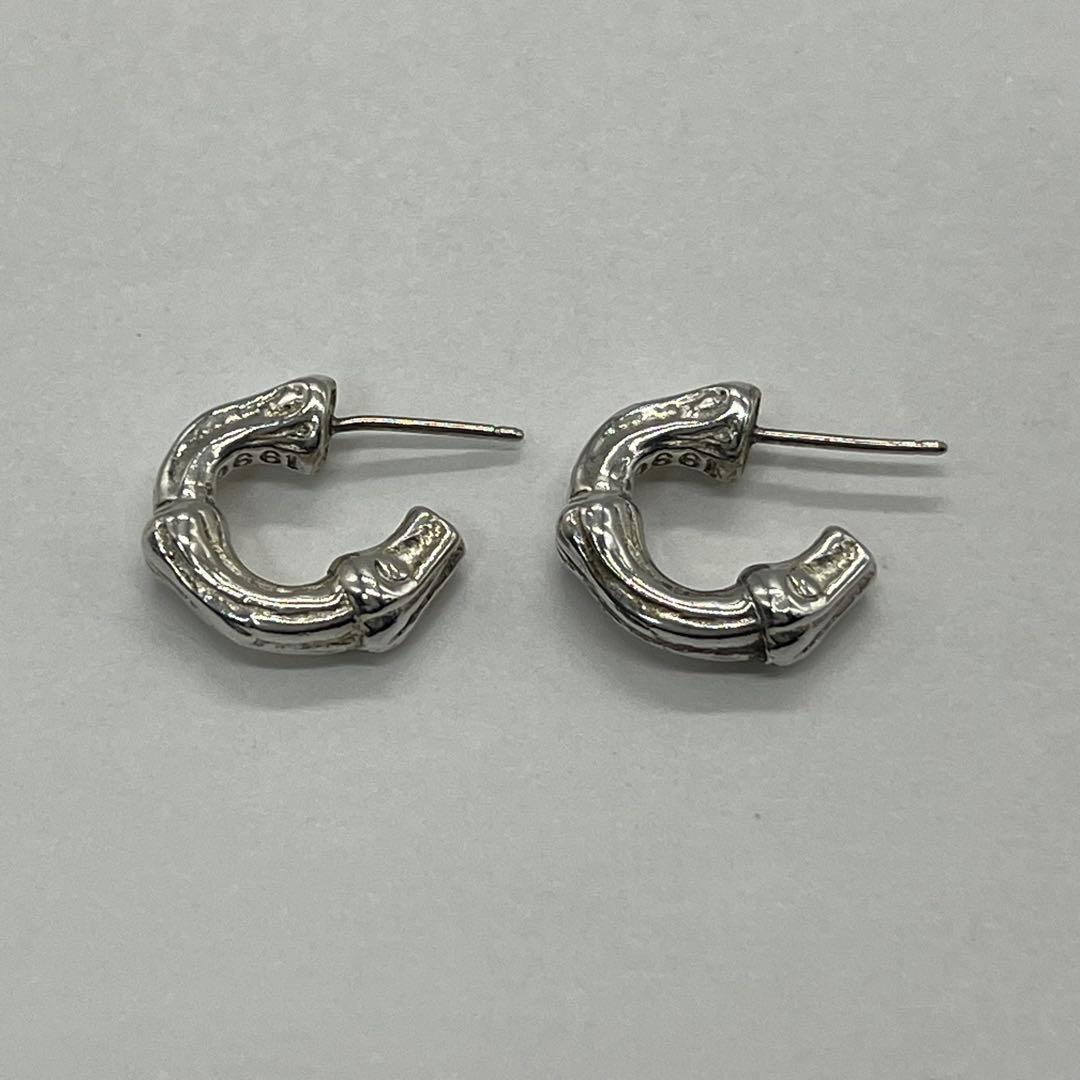 ティファニー TIFFANY バンブーフープ ピアス スモールサイズ SV925