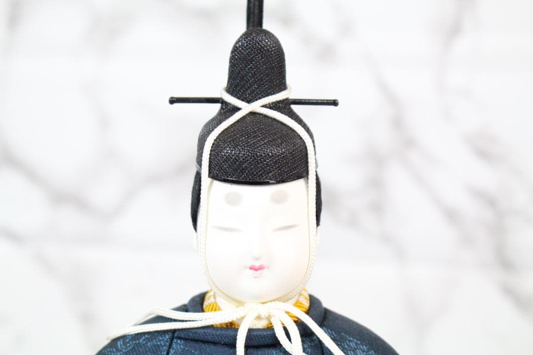 ♡古今人形 伝統的工芸品 真多呂人形 東宮 立雛 木箱 共箱付き EE0H24