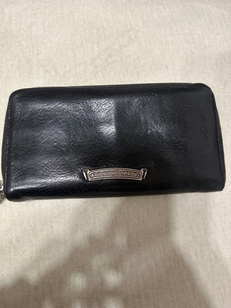 Chrome　Hearts ブラック 長財布
