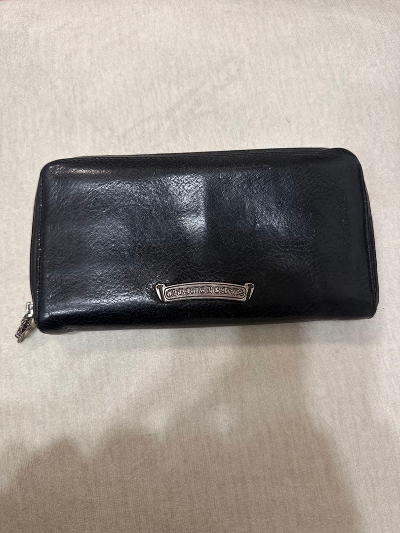 Chrome　Hearts ブラック 長財布