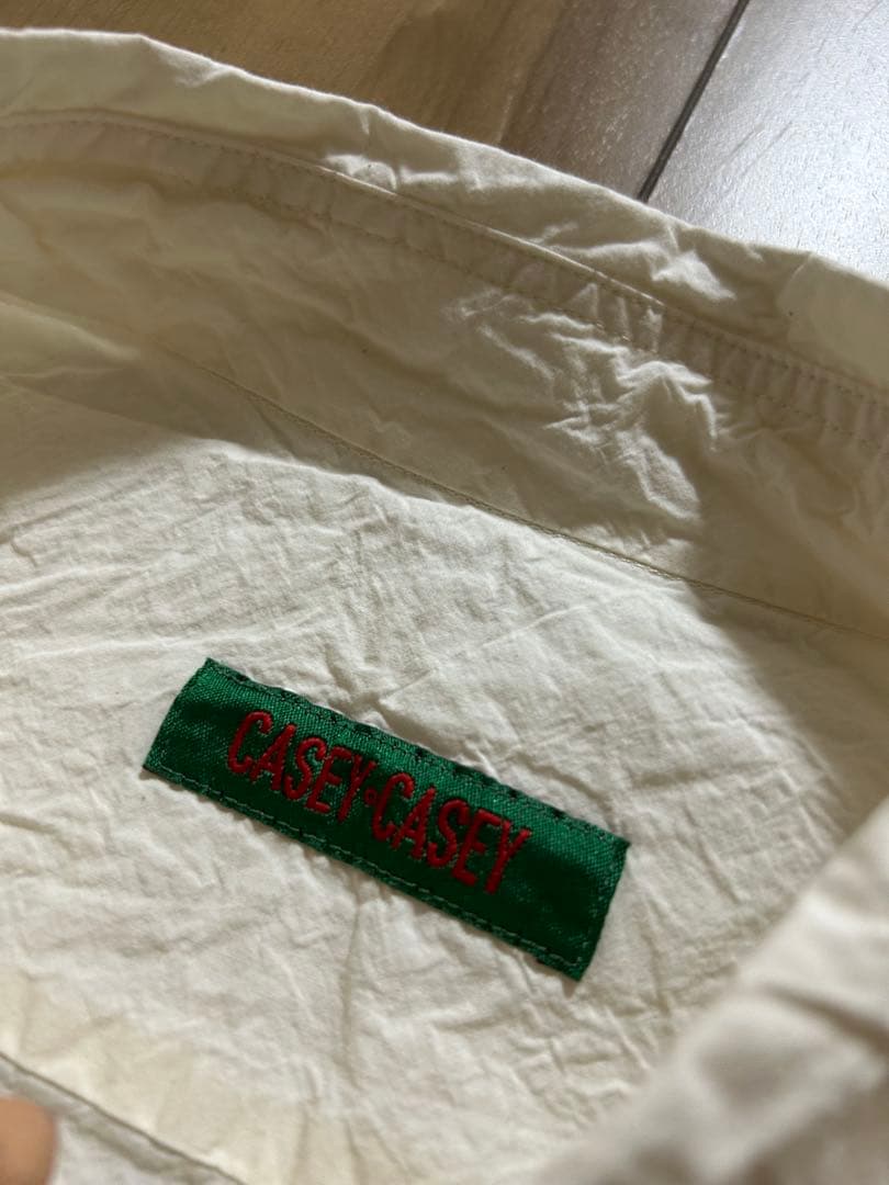 トップス SS24 CASEY CASEY / BIG RACCOURCIE SHIRT