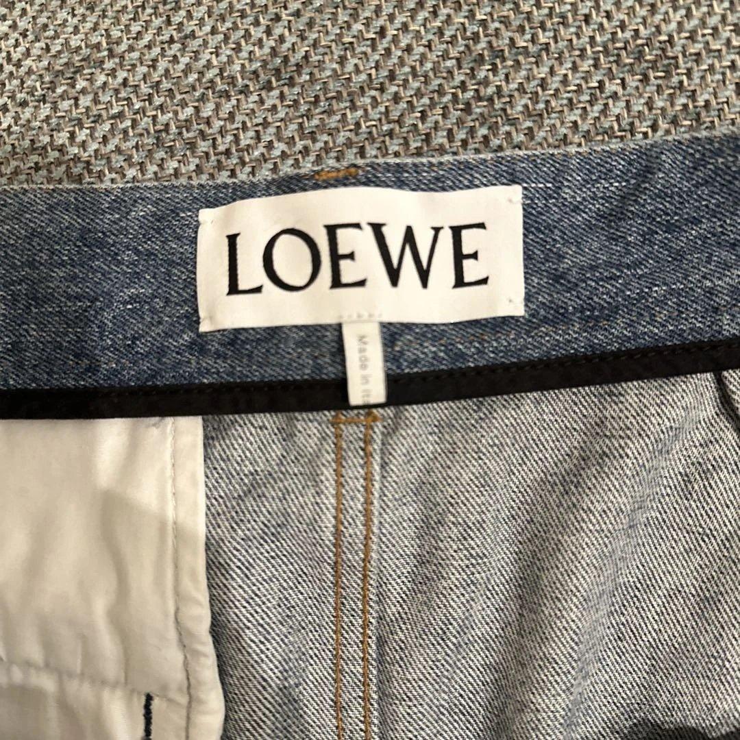 LOEWE ドレープ デニム 40