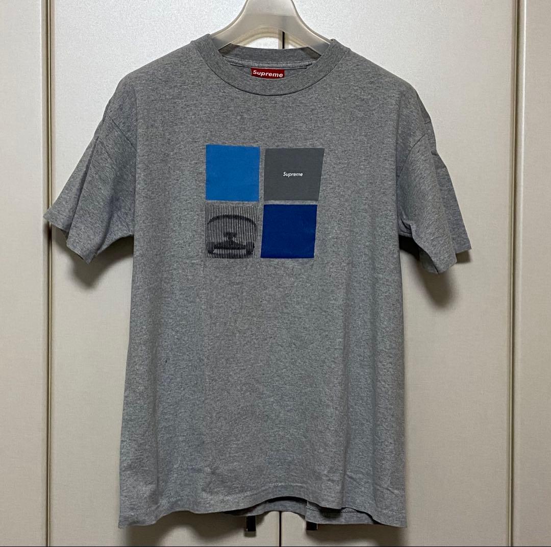 90s Supreme グレー Tシャツ L