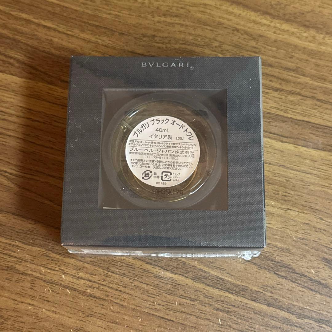BVLGARI ブルガリ　ブラック　オードトワレ　香水　40ml