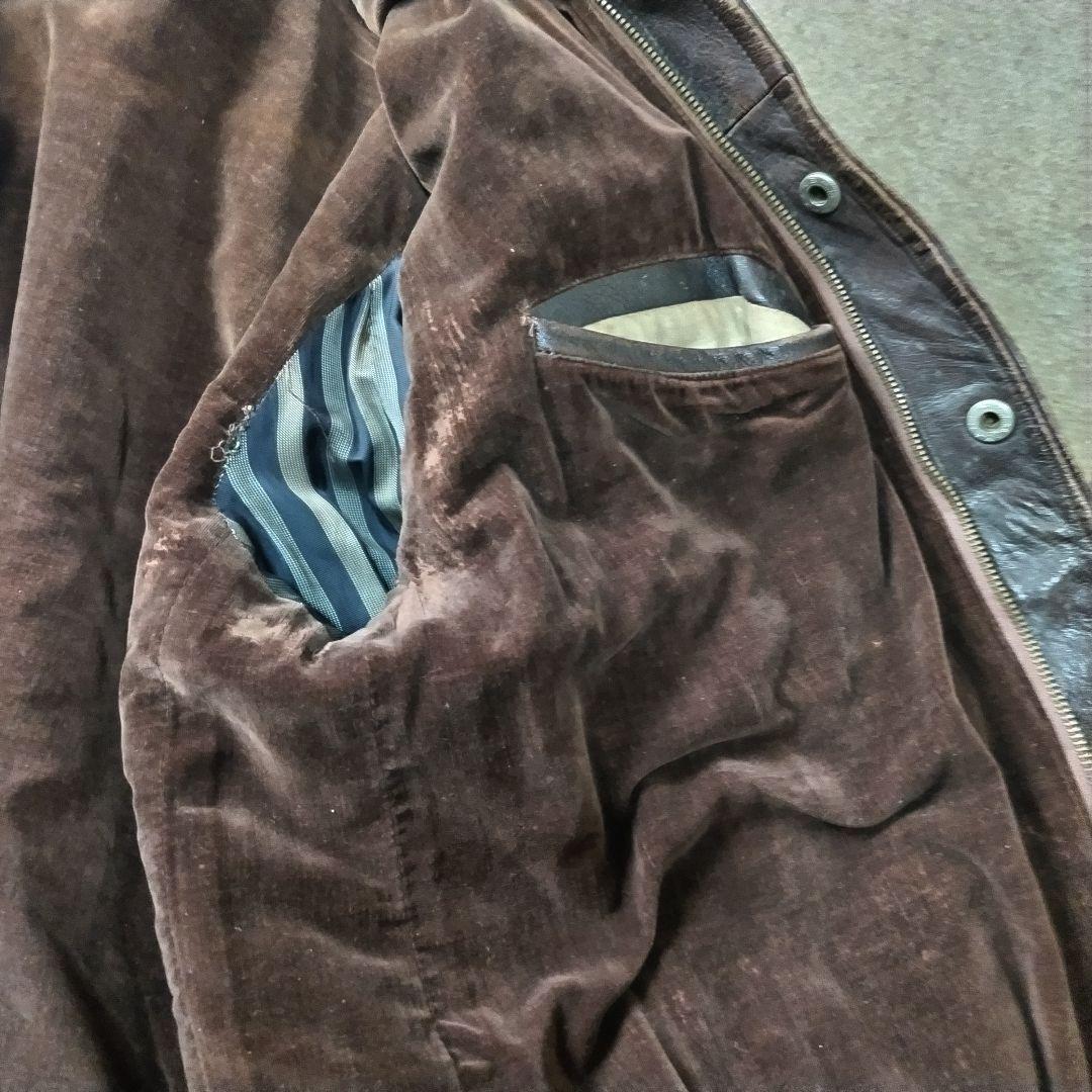 ６０ｓヴィンテージ革ジャン(日本製)