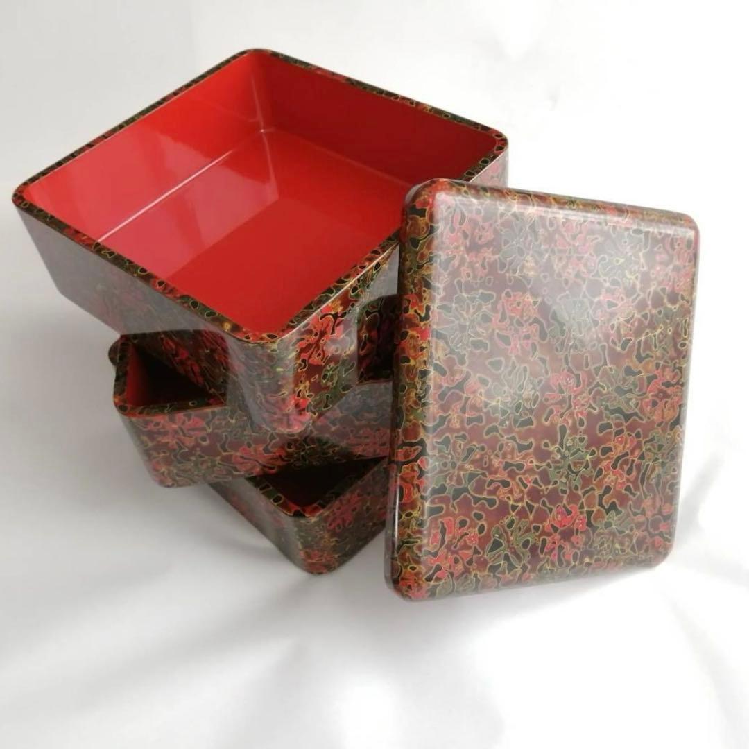 【新品】津軽塗　重箱　年末年始正月春先大活躍