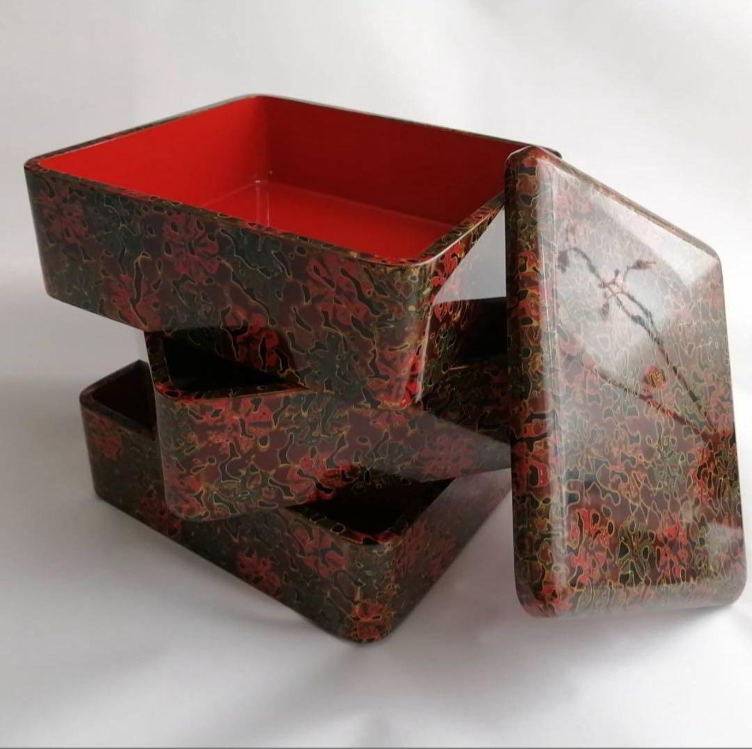 【新品】津軽塗　重箱　年末年始正月春先大活躍