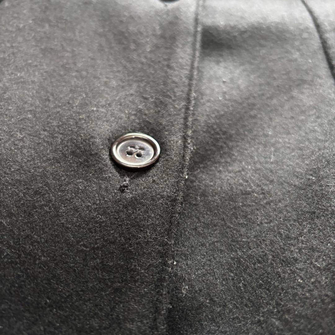 極美品☆T.KUNITOMO ロングコート　ウール　ケープ　　ブラック　クニトモ