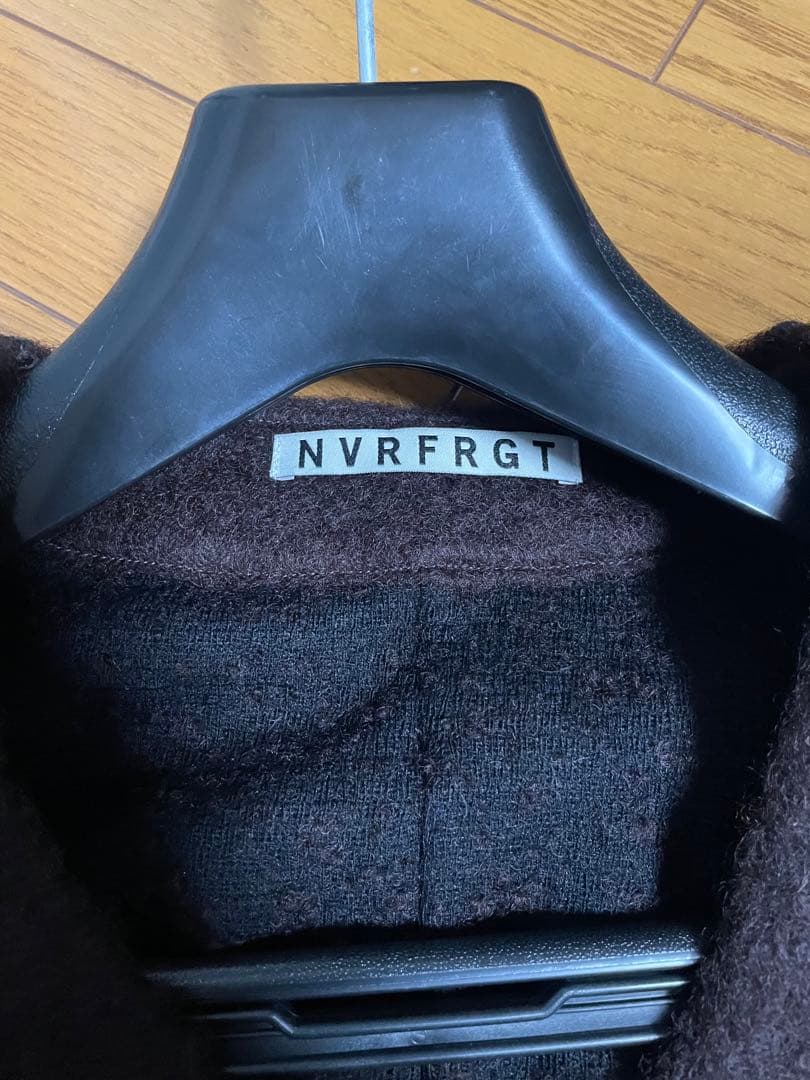 サ*ペ様 NVRFRGT ネヴァーフォーゲット ニットカーディガン