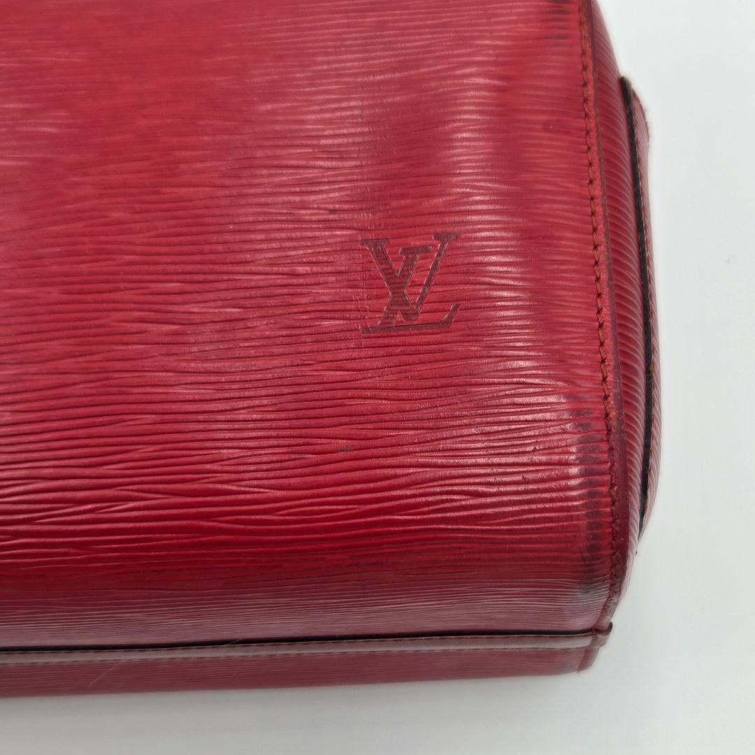 美品　ルイヴィトン エピ スピーディ 25 M59237 ミニボストンバッグ　赤